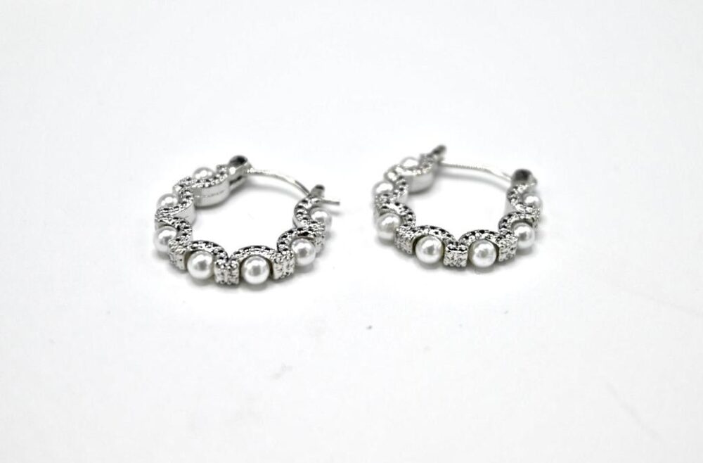 Aura Geometric Alloy Earrings