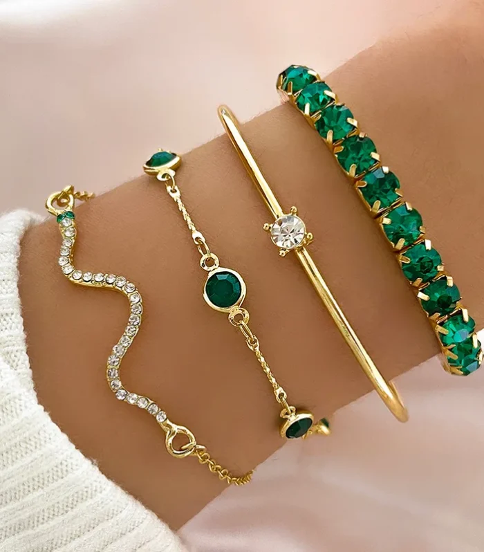Athena Glam Luxurious Bracelets Bangle
