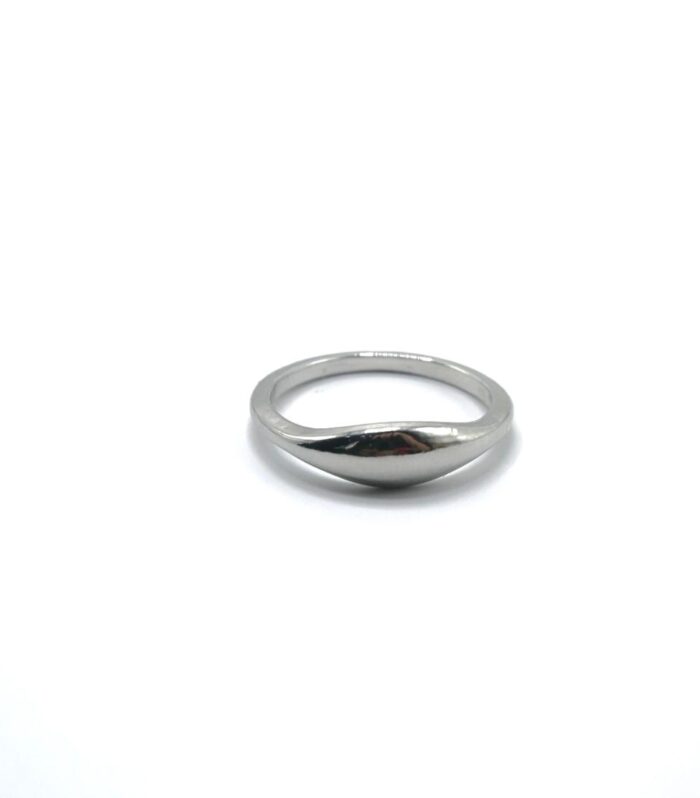 Lustre Silver Ring