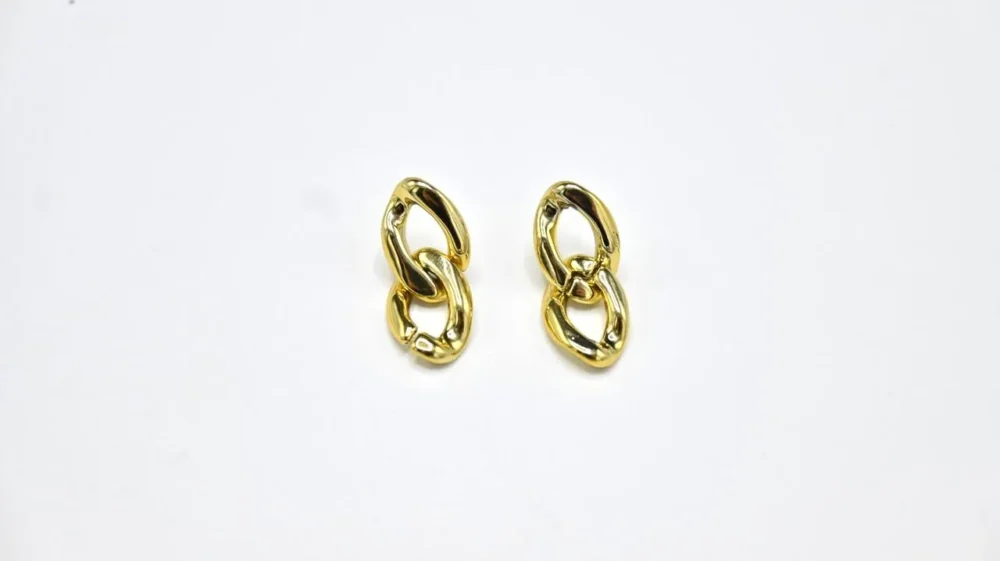 Golden Chain Earrings