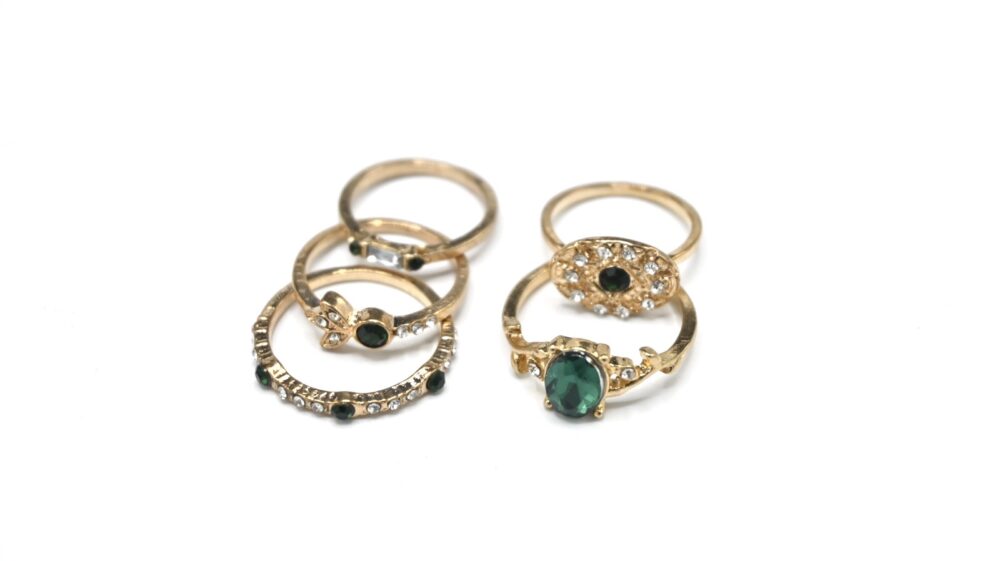 Bellona Bling 5 Rings Set