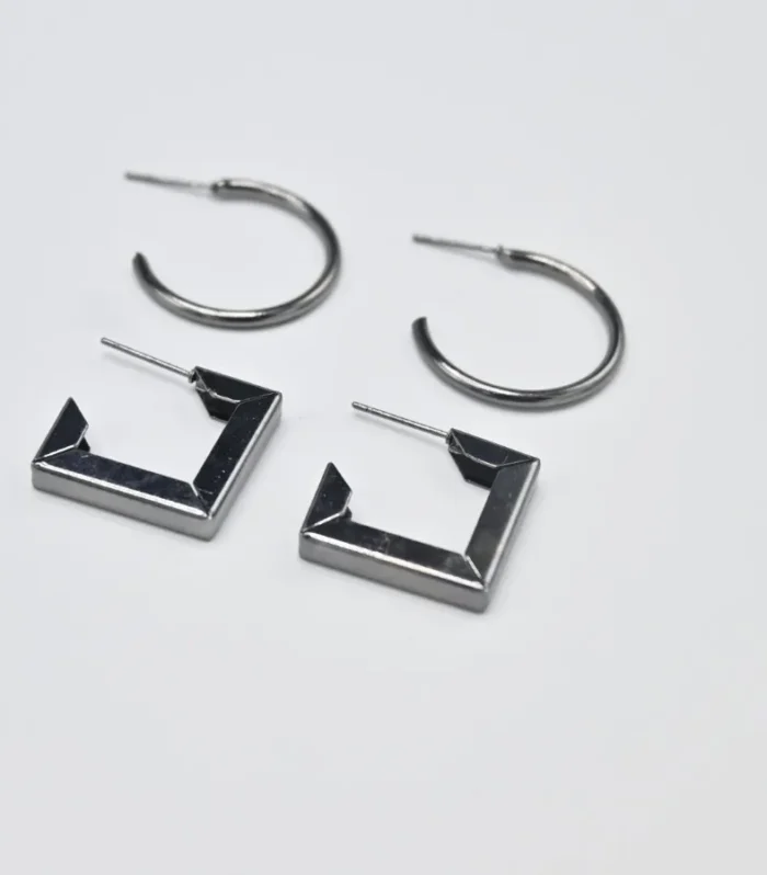 Pair of Black Earrings