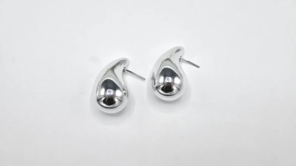 Drop Earrings - Silver