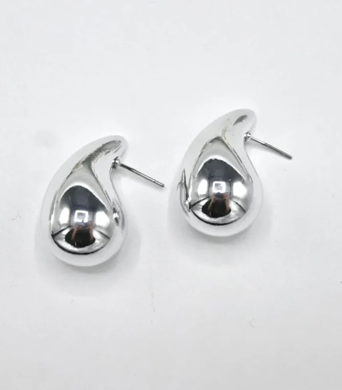 Drop Earrings - Silver