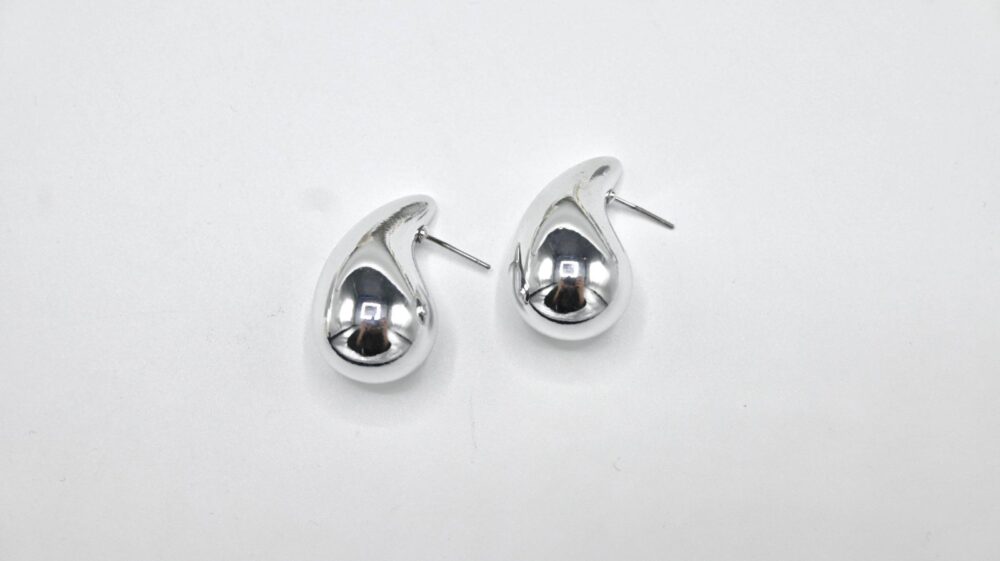 Atheria Drop Earrings - Silver