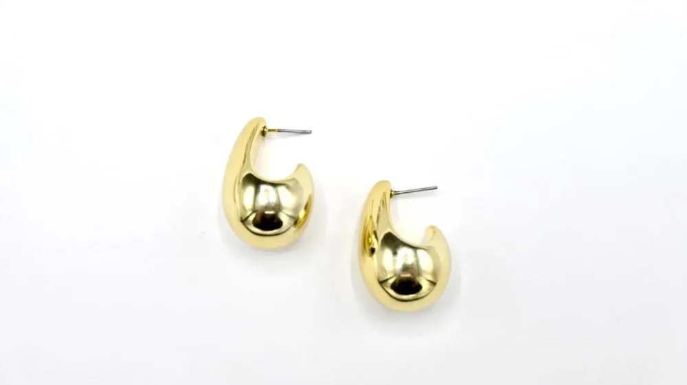 Drop Earrings - Golden